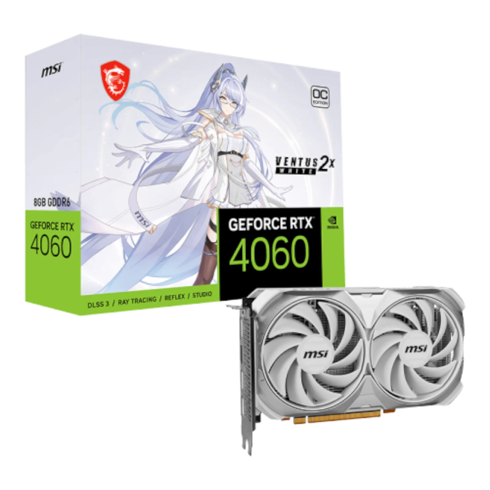 MSI NVidia GeForce RTX 4060 Ti Ventus 2X Black 8G OC | Eze Enterprise